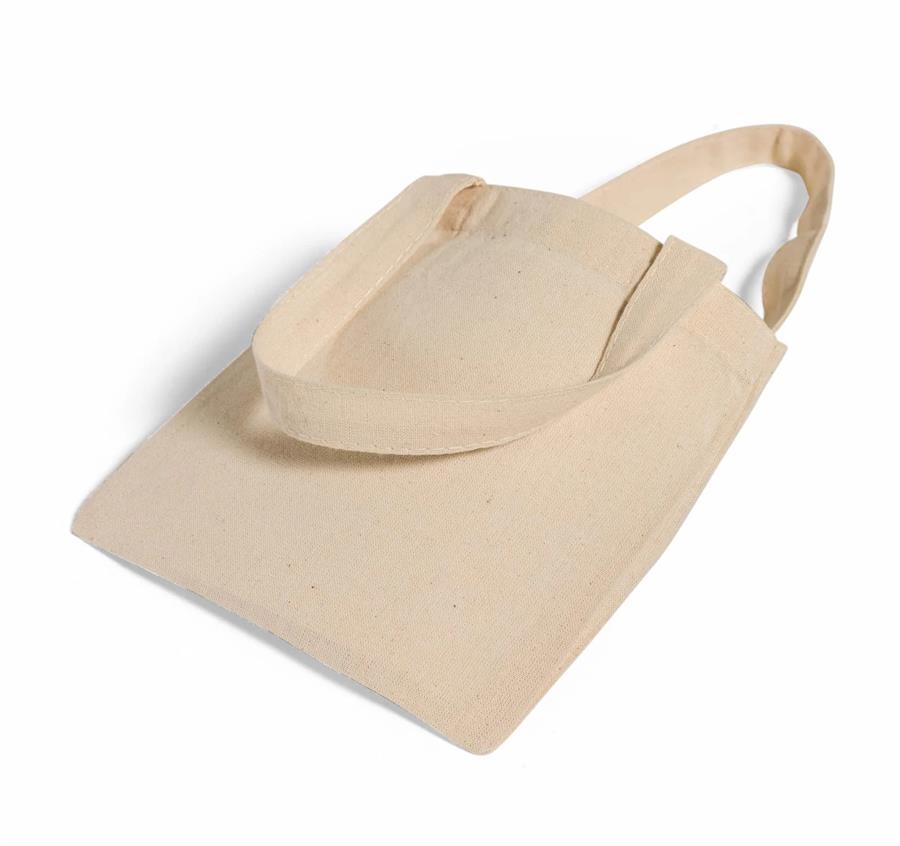 6" Tiny Cotton Tote Bag