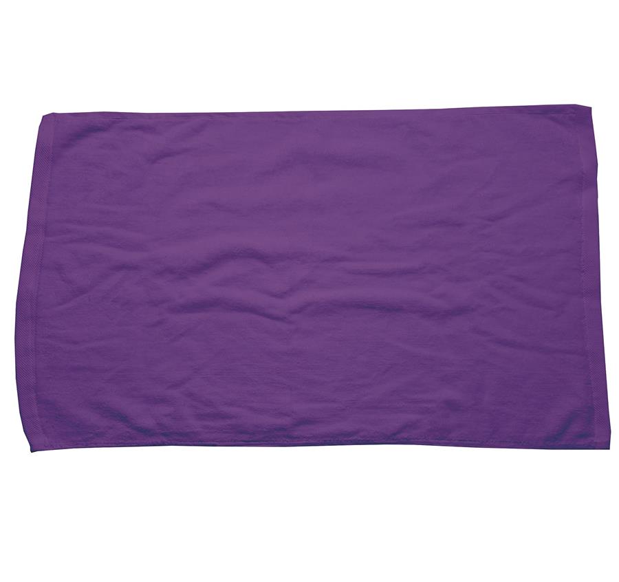 3.5 lbs/dzn Deluxed Hemmed Hand/Golf Towel - Purple