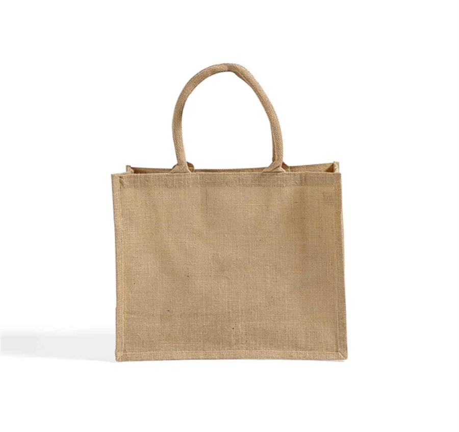 Market Jute burlap Bag - Natural