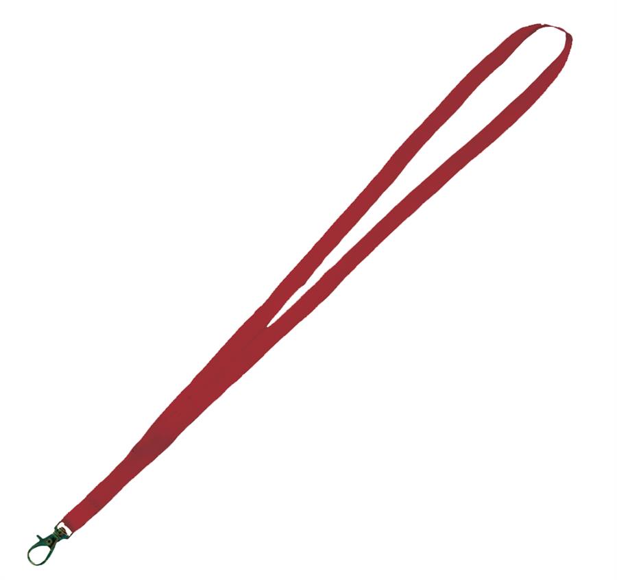 Micro Weave Smooth Dye-Sublimation Lanyards - Burgundy
