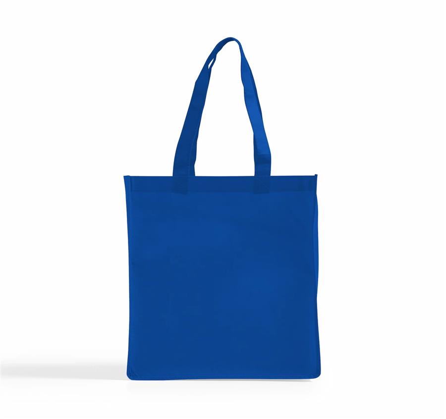 Medium Square Non Woven Tote Bag - Royal