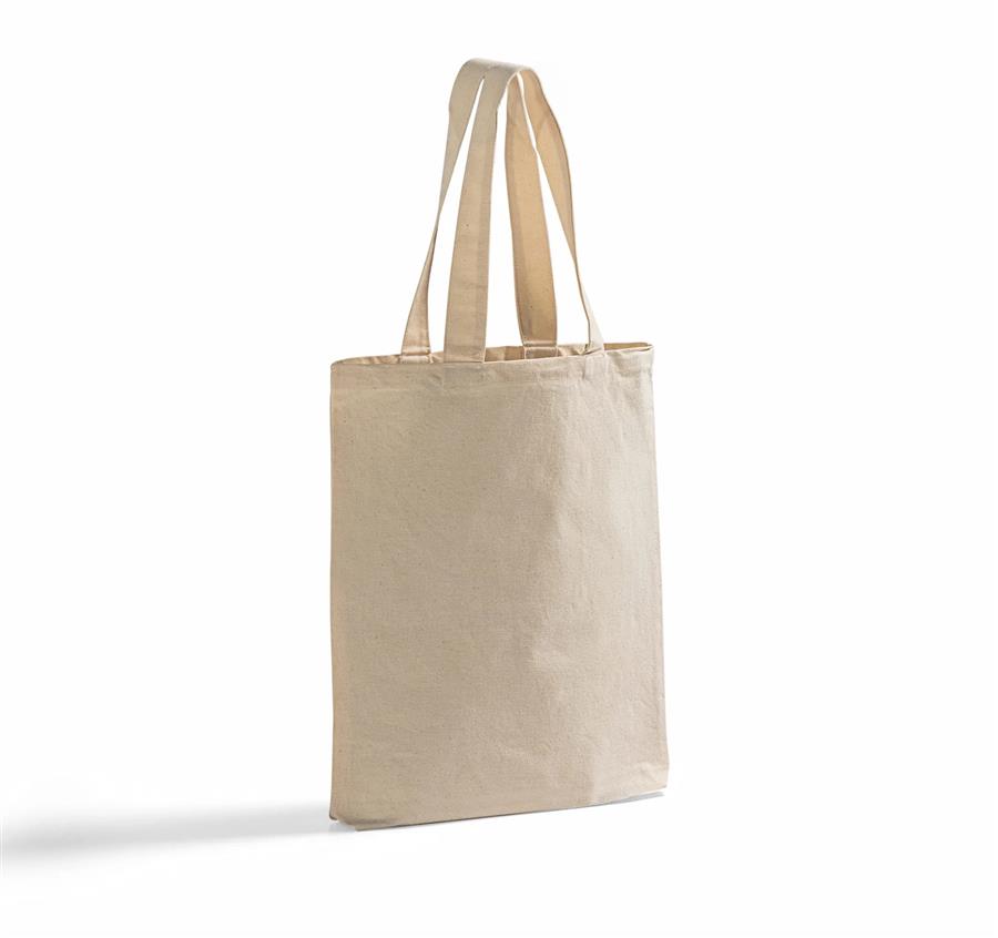 11"Small Cotton Tote Bag - Natural