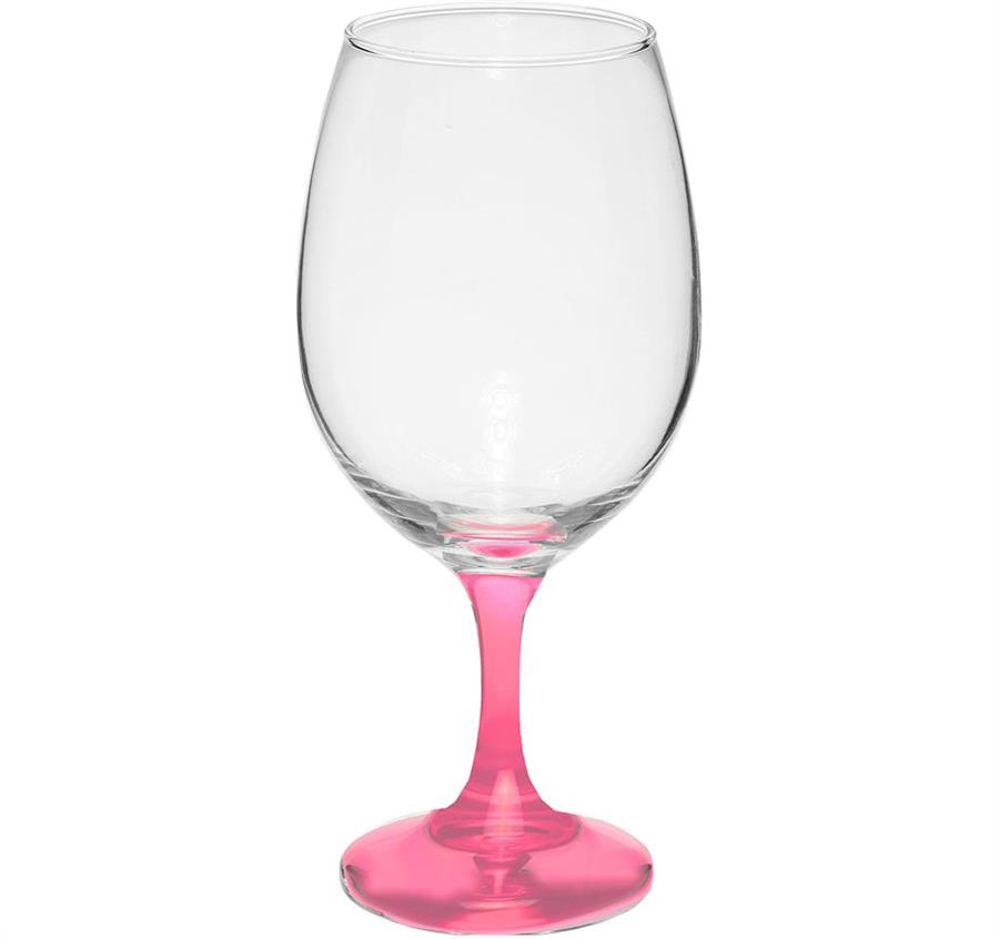 Grand Wine Glass - 20.75 oz - Pink