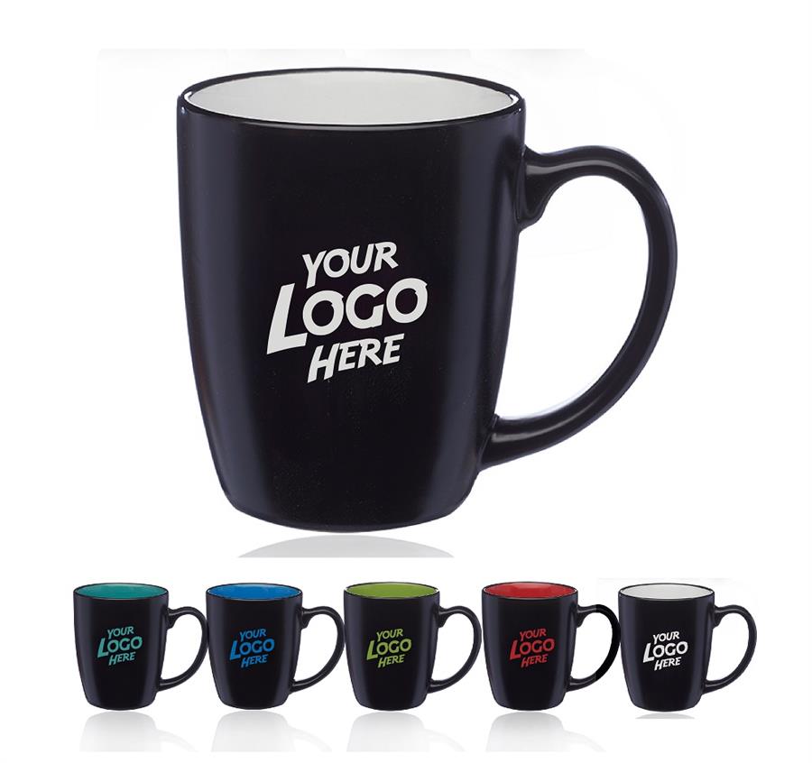 Java Two Tone Coffee Mugs 12 oz.