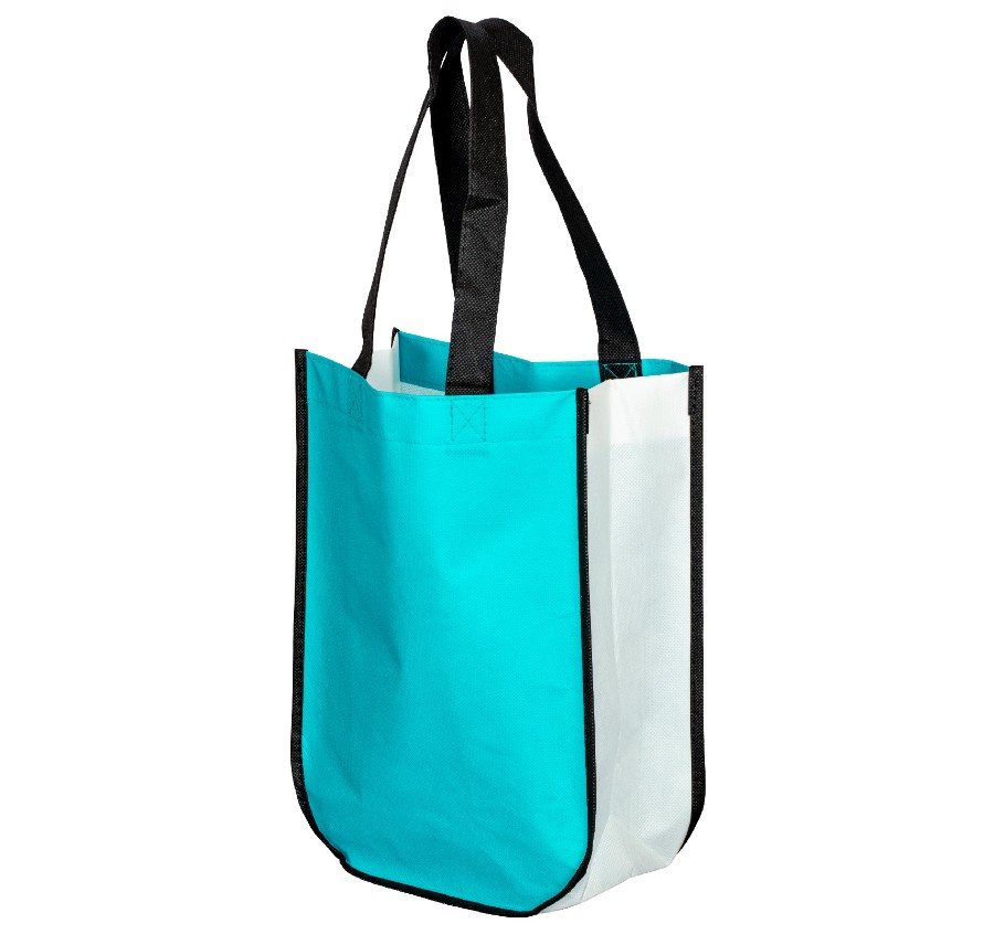 Laminated Gift Tote - Teal