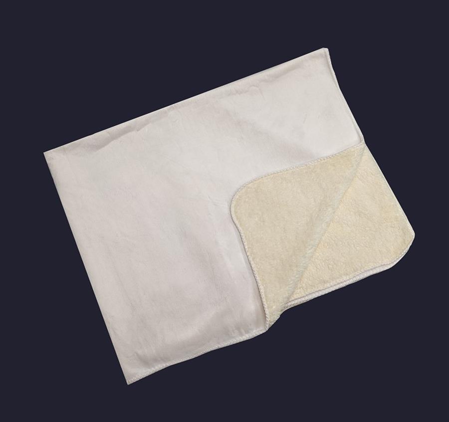 Micro-Mink Sherpa Blanket - White