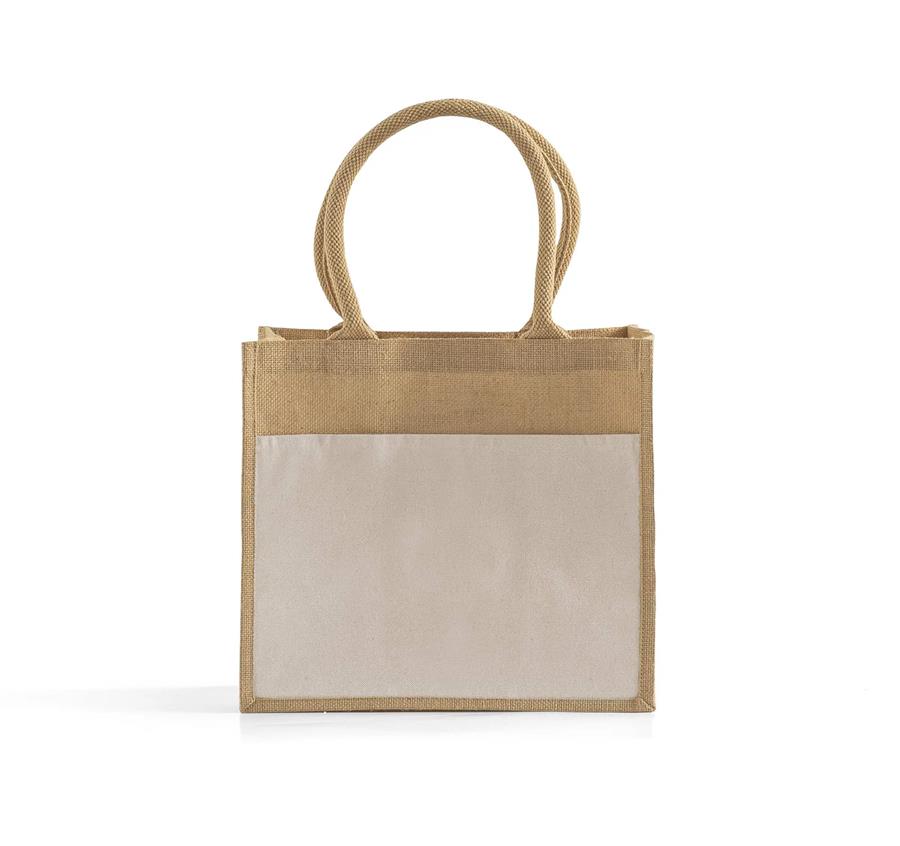 Medium Easy-Print Jute Bag