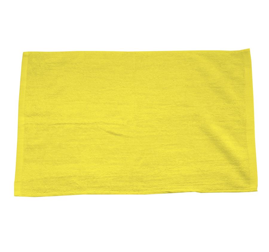 2.5 lbs/dzn Hemmed Hand Towel - Yellow