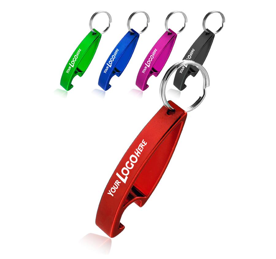 Aluminum Bottle Opener Keychains