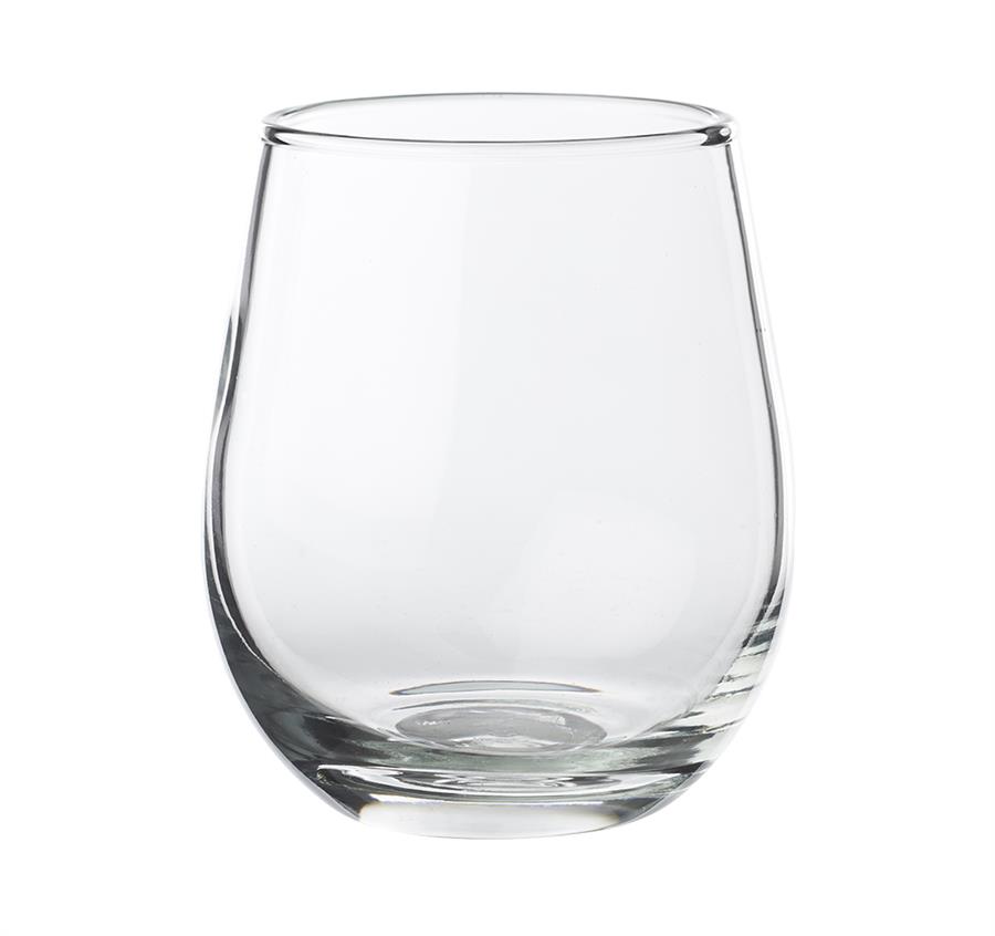Stemless Wineglass -10 oz - Clear