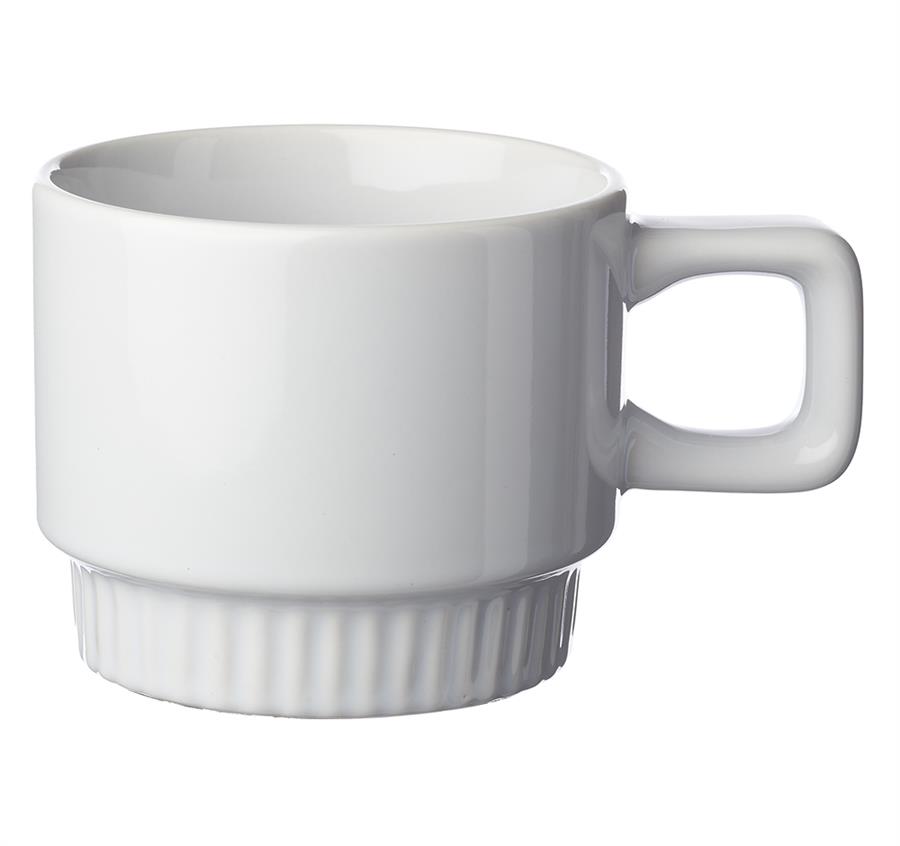 Rexburg 10 oz. Stack -N- Sip Mugs - White