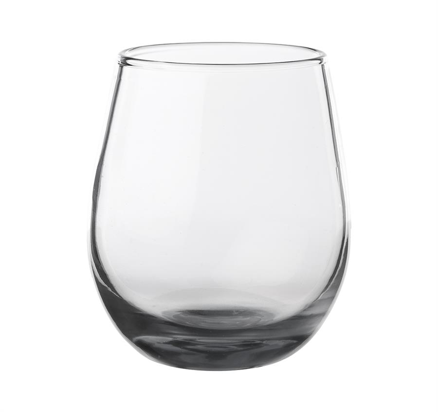 Stemless Wineglass -10 oz - Black