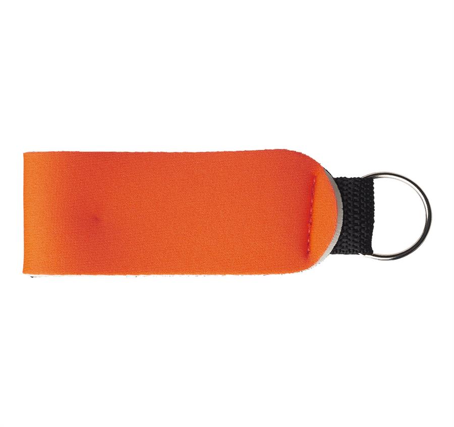 Neoprene Strap Keychain - Orange
