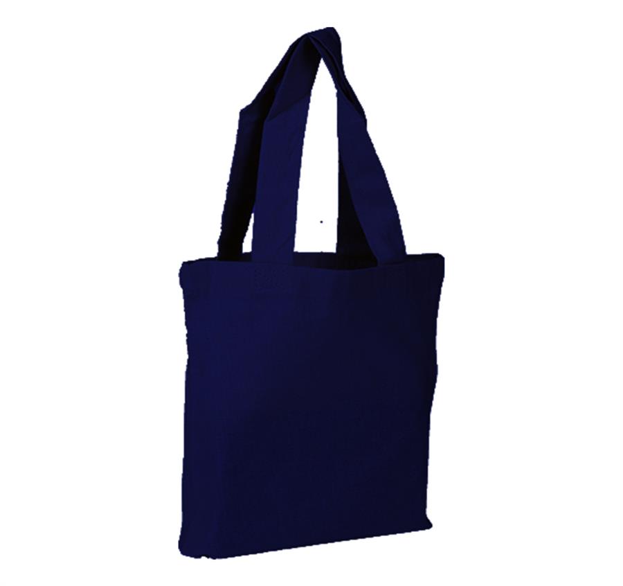 11x9 Canvas Tote Bag - Navy