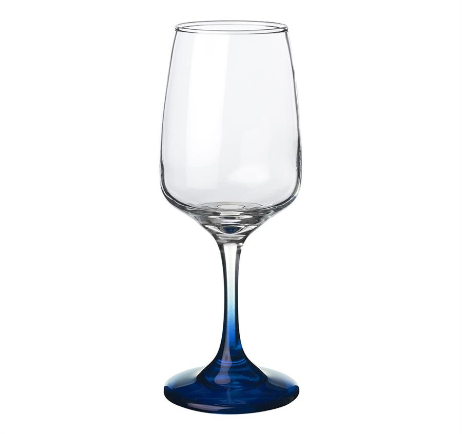 Trentino Wine Glasses - Blue