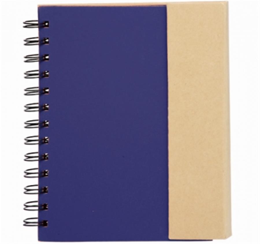 Two Tone Eco Friendly Notebooks - Blue