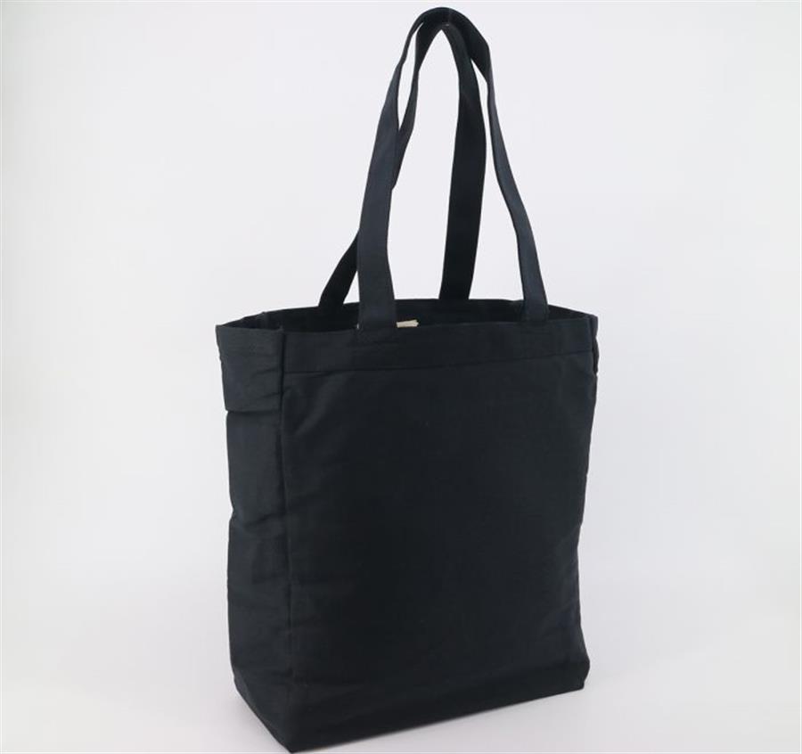 10oz Cotton Canvas Tote Bag - Black