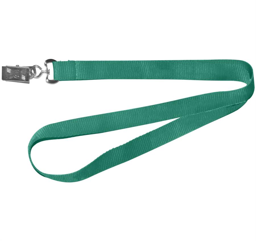 Polyester Silkscreen Lanyard - Green