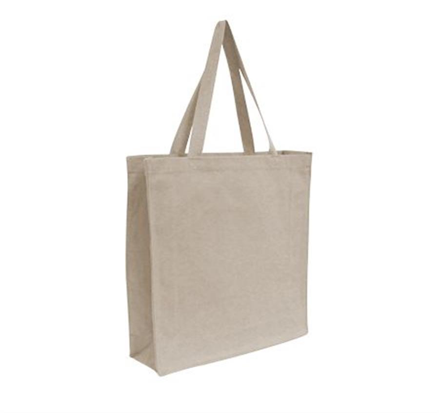 Promotional Canvas Shopper Tote - Natural