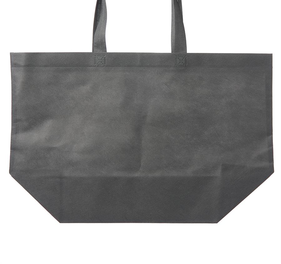 Budget Non-Woven Shopper Tote Bags - Grey