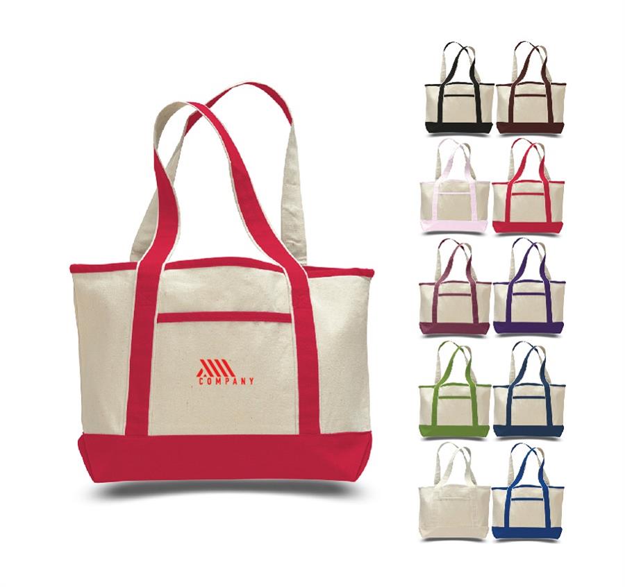 Small Canvas Deluxe Tote