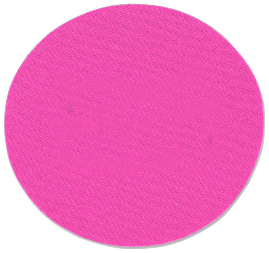 4 inch Round Foam Bud Coasters - Neon Pink