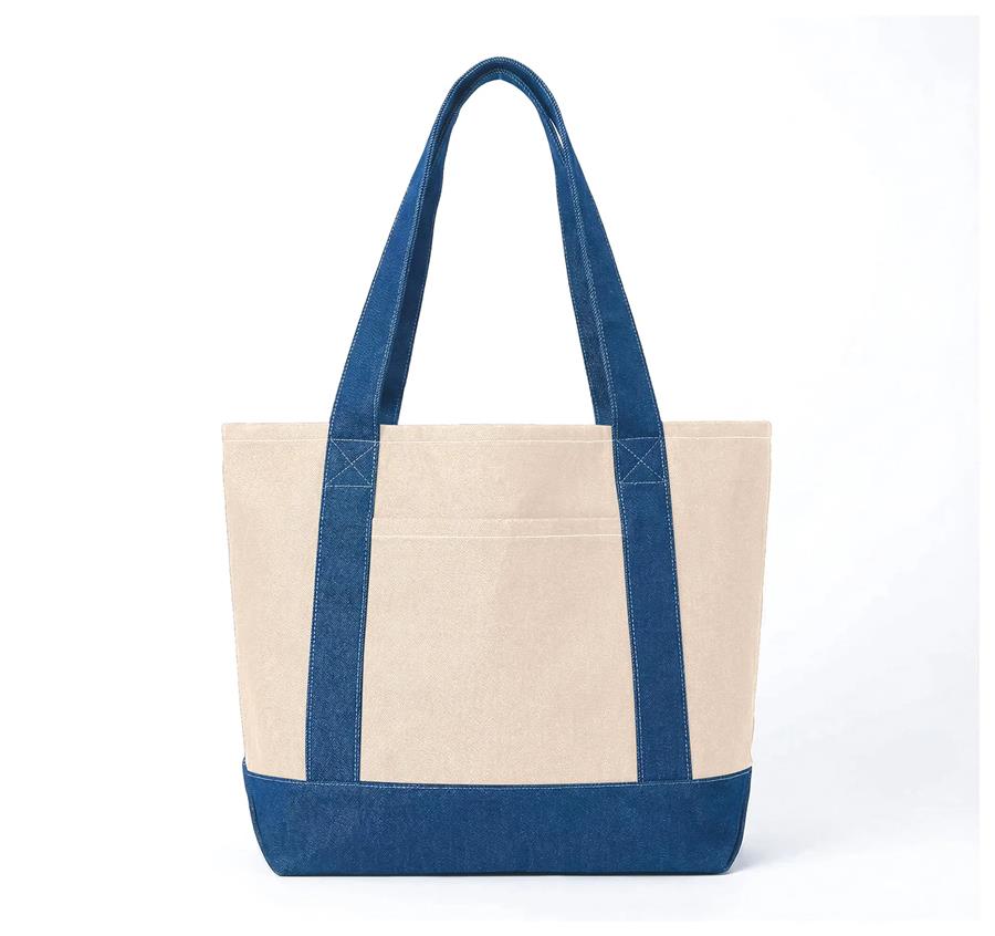 Iconic Denim Bag - Natural/Denim