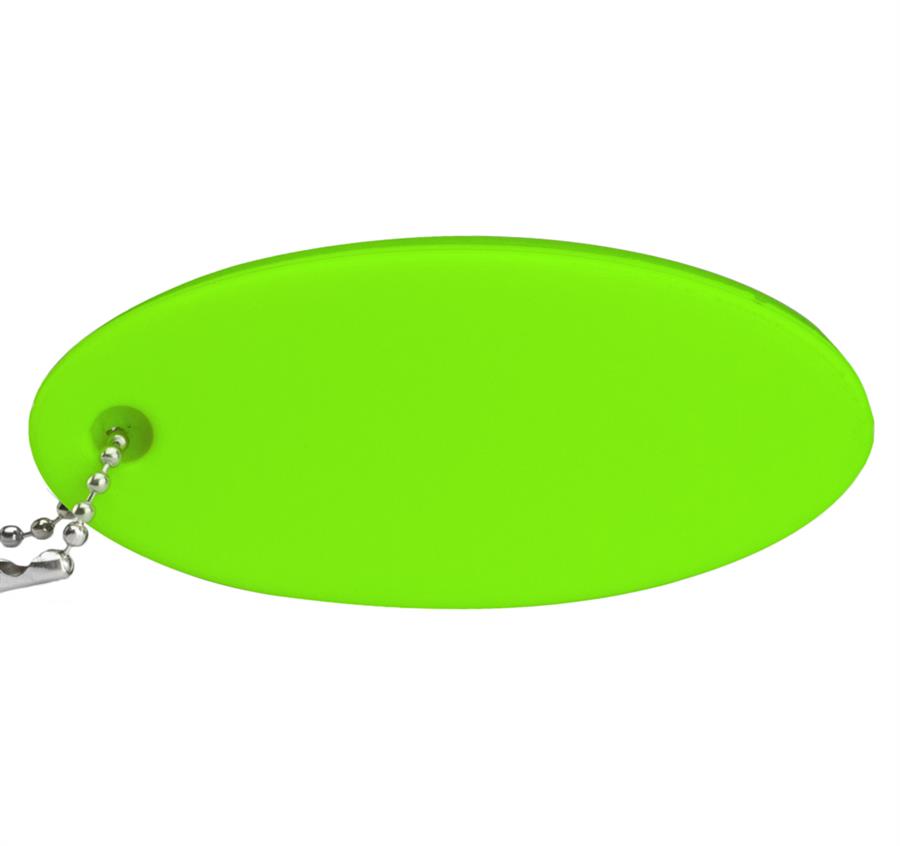 Boater Stress Relieving Keychain - Lime Green