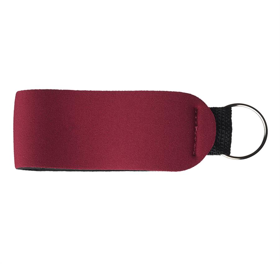 Neoprene Strap Keychain - Red