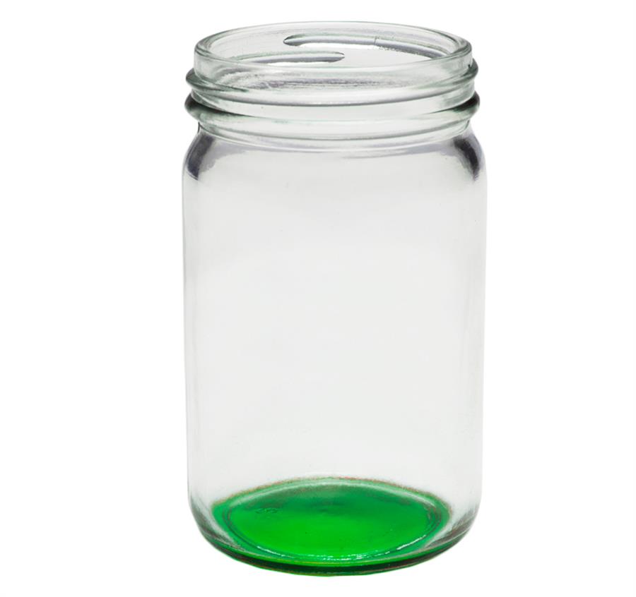 Small Color Mason Jars - Green