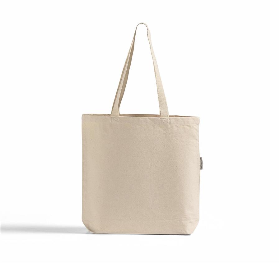 Organic Daily Canvas Tote Bag - Natural