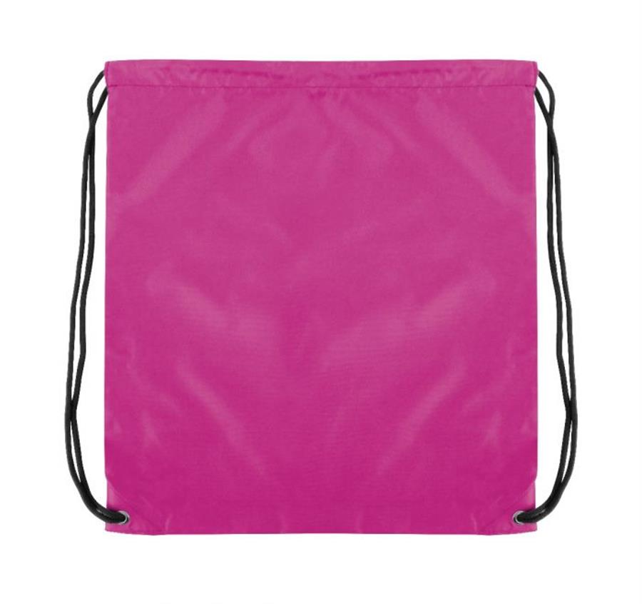Basic Drawstring Pack - Hot Pink