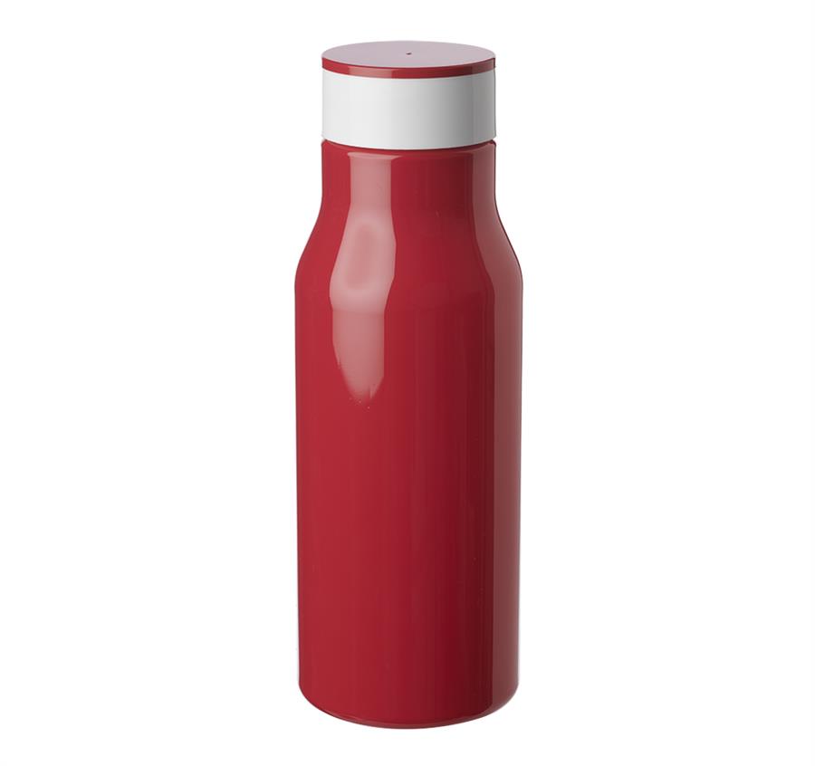 Parvo 25 oz. Soft Plastic Water Bottles - Red