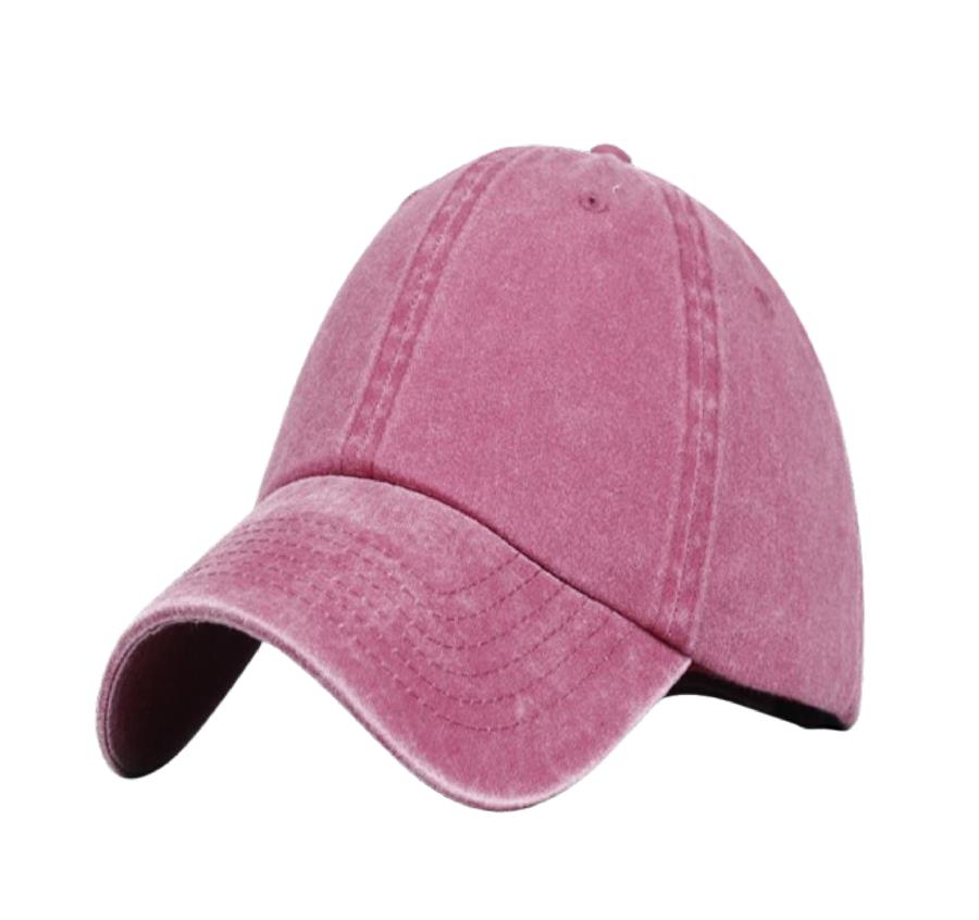 Pigment Dyed Washed Cotton Cap - Nantucket Red