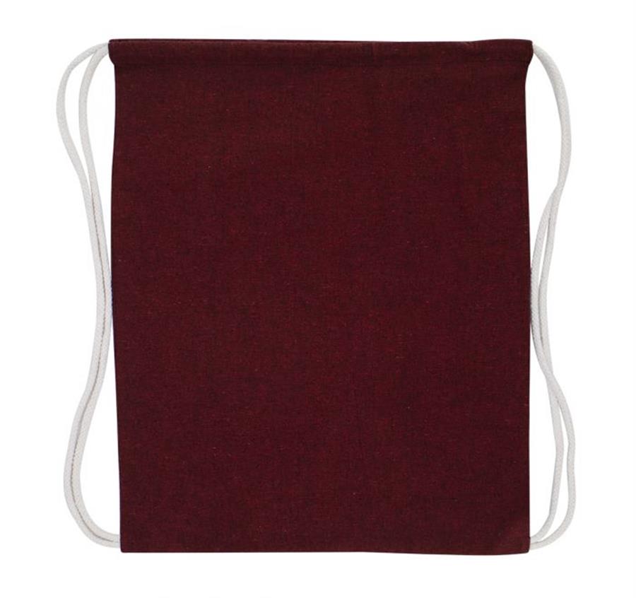 Economical Recycled Canvas Sport Pack - Heather Red