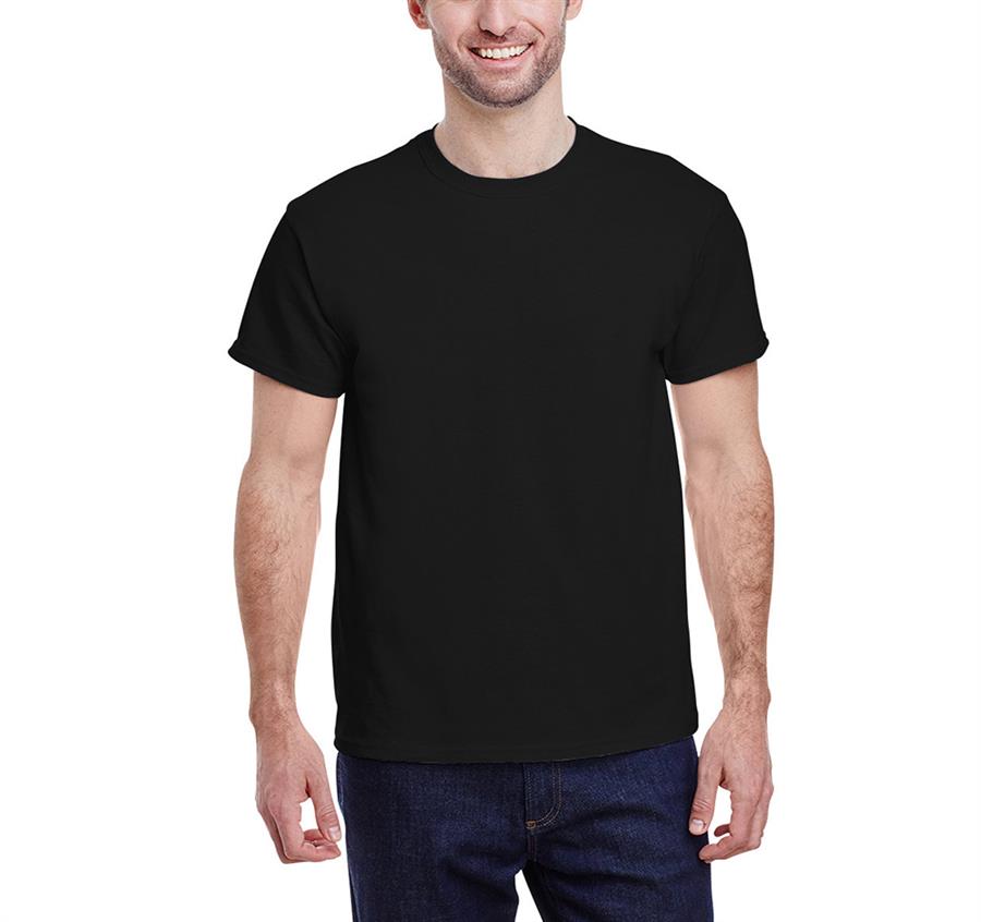 Gildan Unisex Heavy Cotton T-shirt - 5.3 oz - Black
