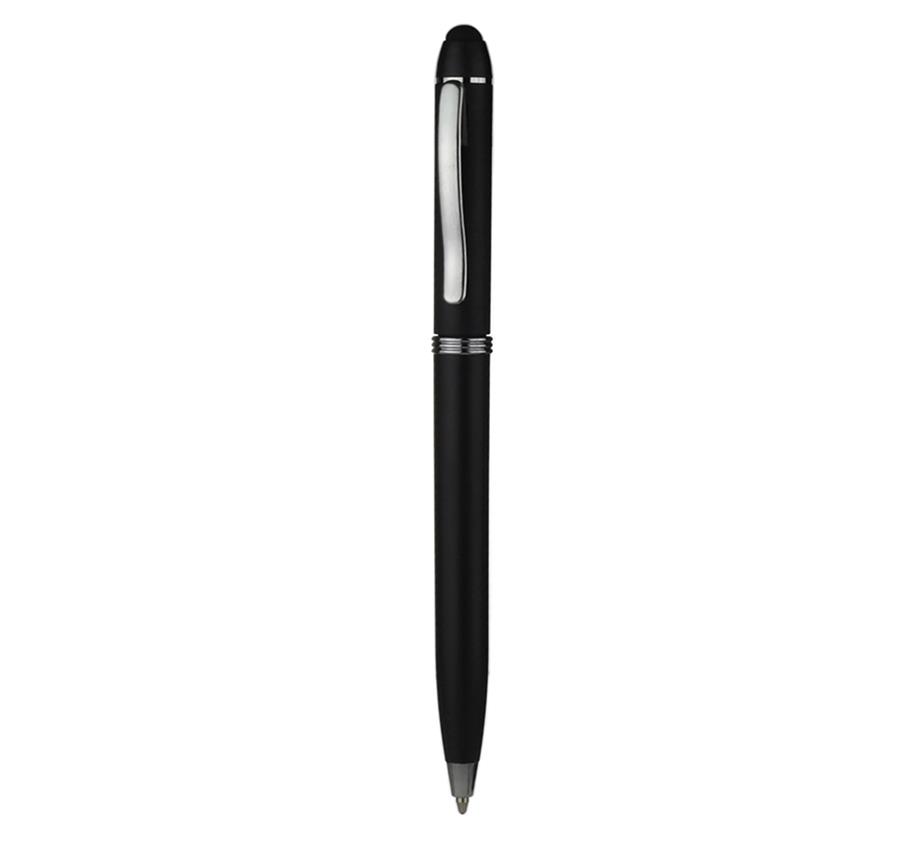 Twist Action Plastic Stylus Pens - Black