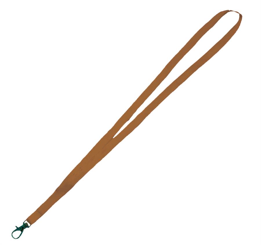 Micro Weave Smooth Dye-Sublimation Lanyards - Brown