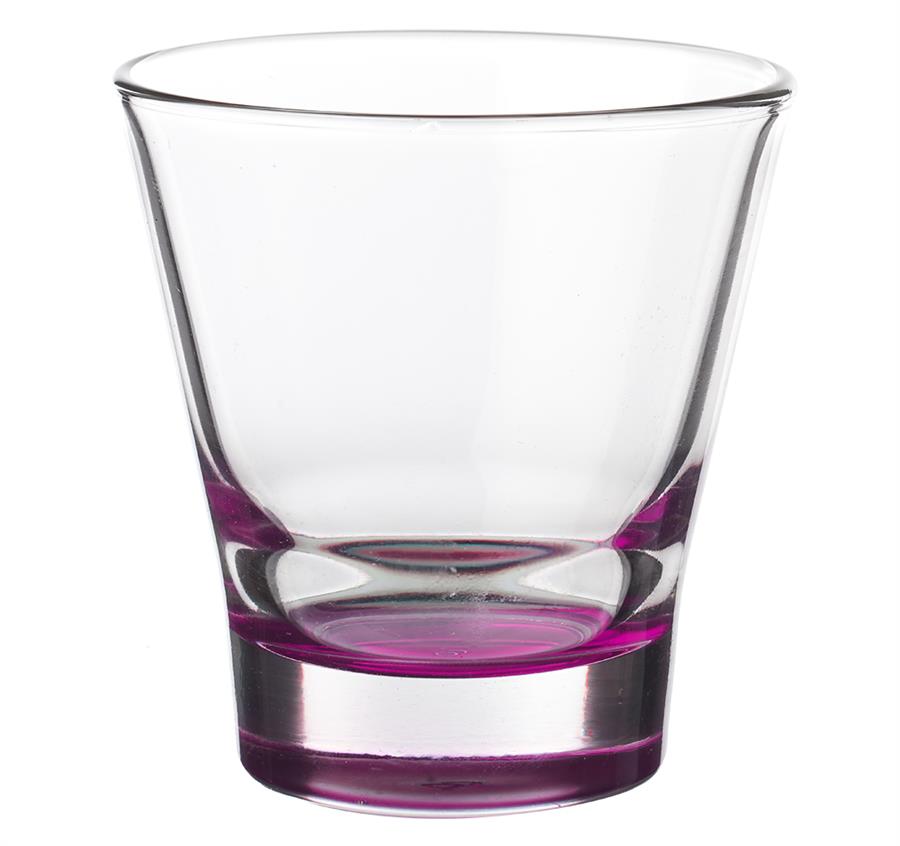 Stemless Martini Glasses - Pink