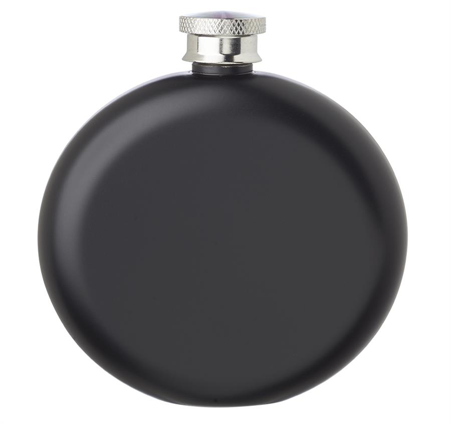 Portable Hip Flask Novi 5oz. - BLACK
