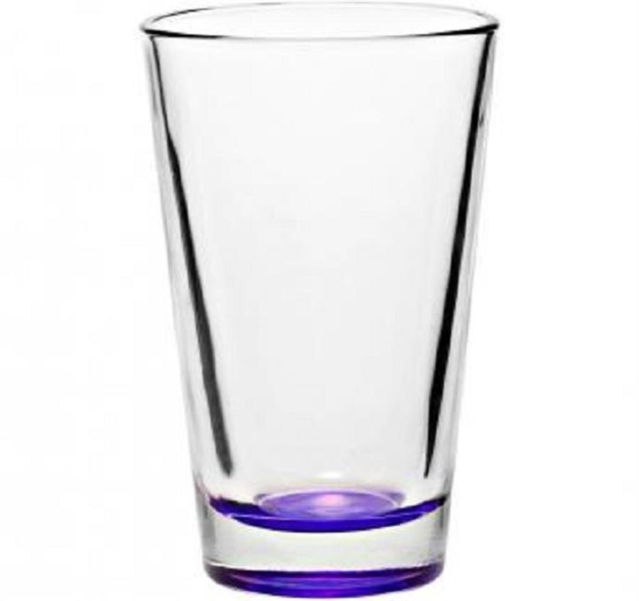 Libbey Mixing Glasses - purple