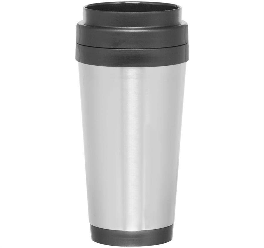 Stainless Steel Insulated Travel Mugs - Stainless Steel