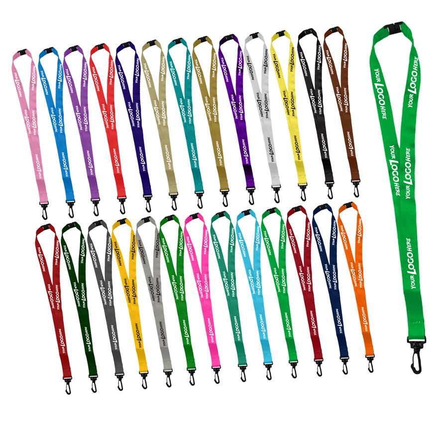 Dye Sublimation Lanyards with Safety Breakaway